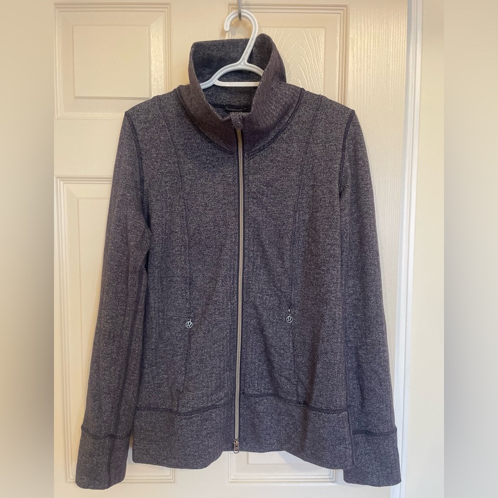 Lululemon high neck sweatshirt M Purple/Black